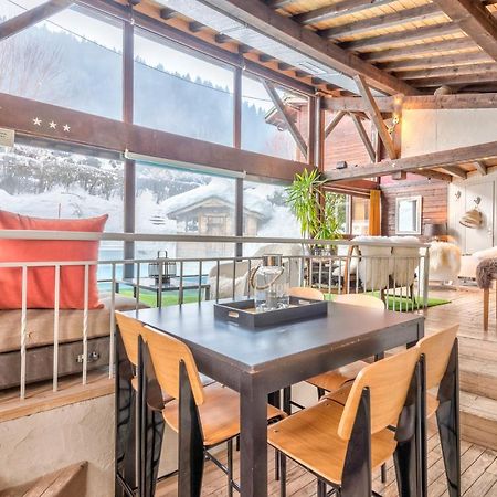 Hotel La Chaumiere Morzine Exterior foto